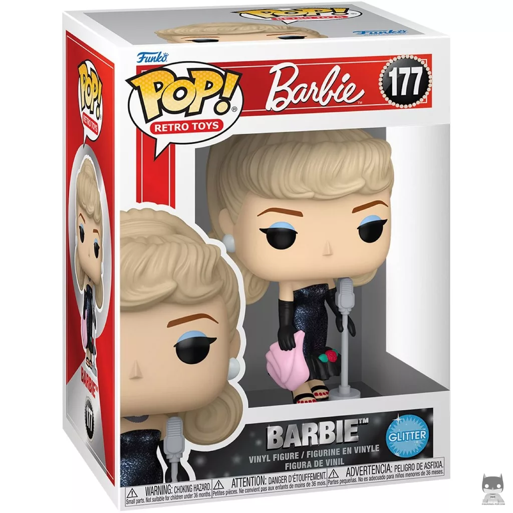 Barbie (Glitter) Funko Pop! figure in its box