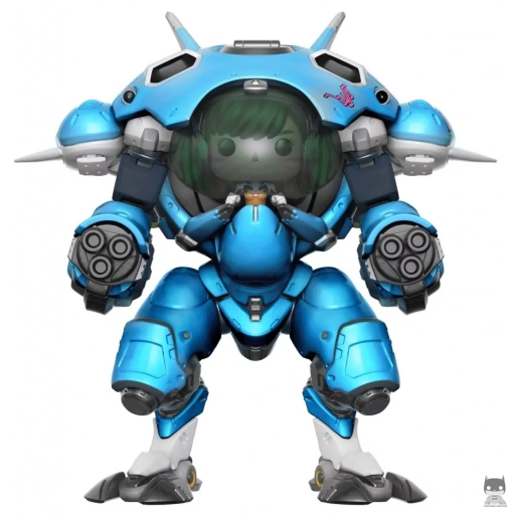 D.Va with Meka (Blueberry Skin) (Supersized) Funko Pop! figure (Overwatch)