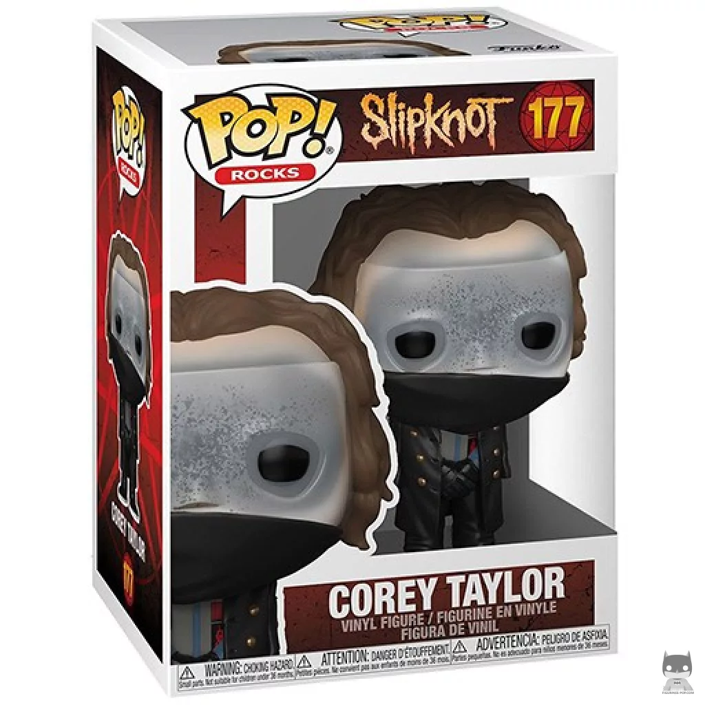Corey Taylor Funko Pop! figure in its box