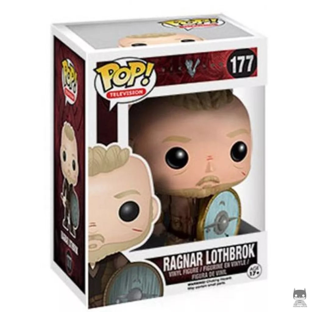 Ragnar Lothbrok Funko Pop! figure in its box