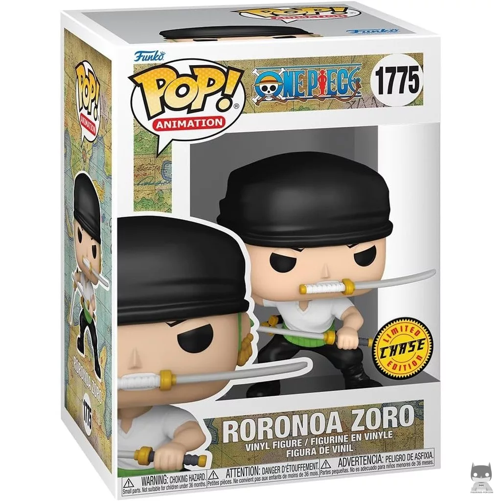 Roronoa Zoro (Two Sword Style) (Chase) Funko Pop! figure in its box