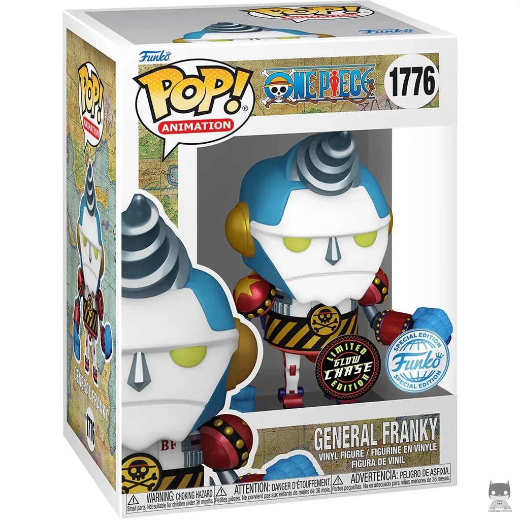 General Franky (Chase & Glow in the Dark) Funko Pop! figure in its box