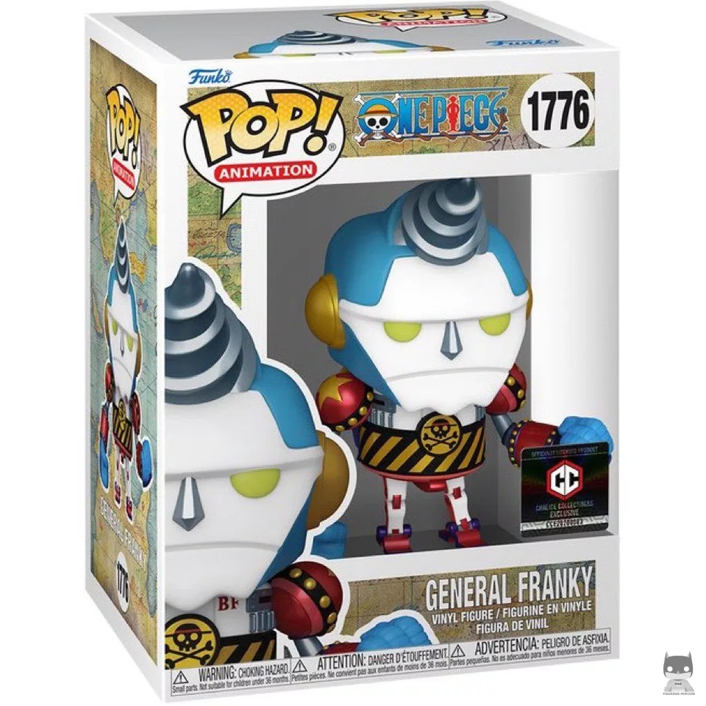 General Franky Funko Pop! figure in its box