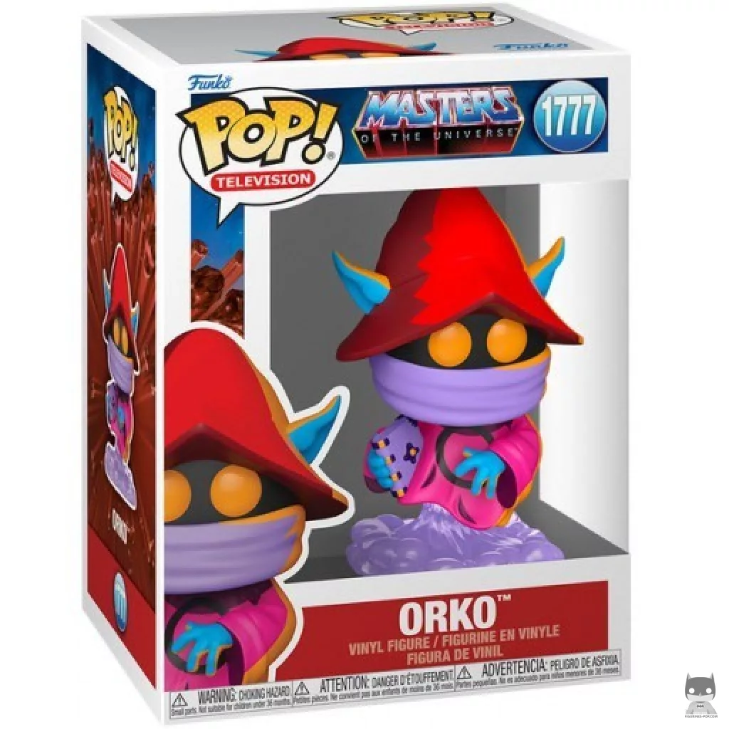 Orko (Retro Neon) Funko Pop! figure in its box