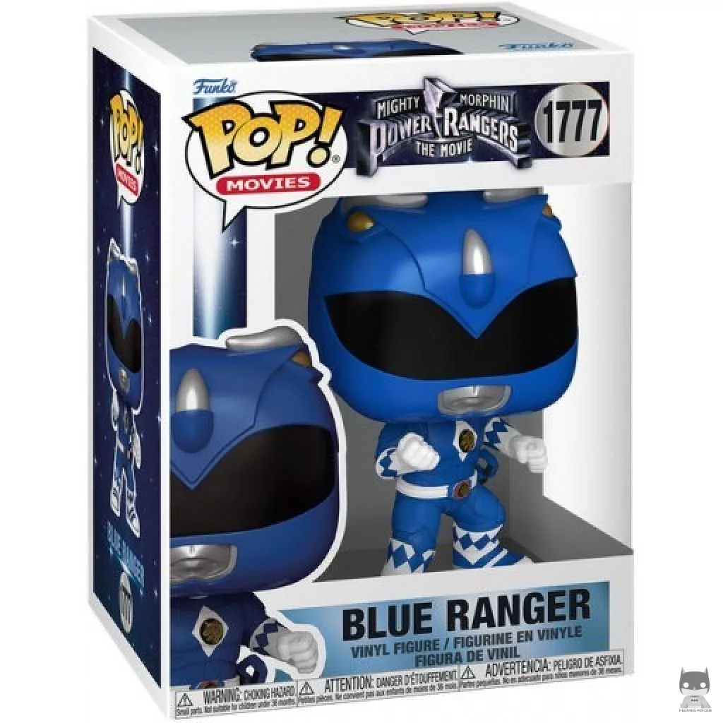 Blue Ranger Funko Pop! figure in its box