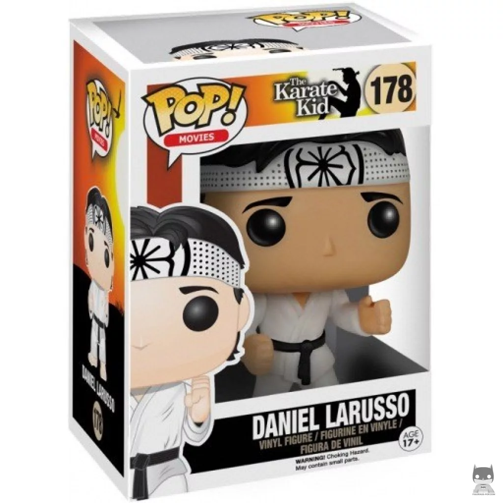 Daniel Larusso Funko Pop! figure in its box
