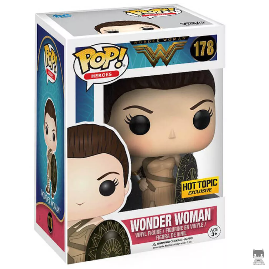 Wonder Woman Amazon Funko Pop! figure in its box