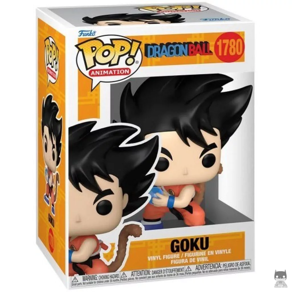 Goku Kamehameha Funko Pop! figure in its box