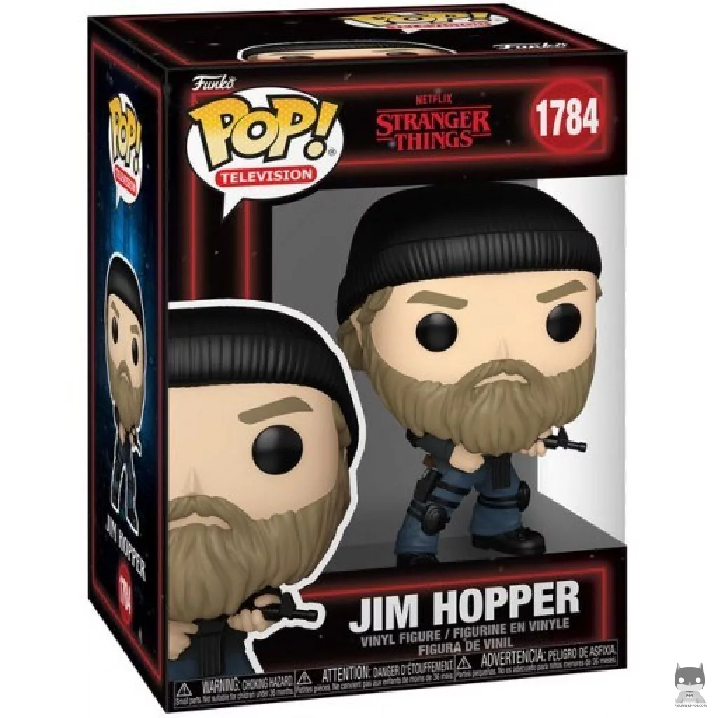 Jim Hopper Funko Pop! figure in its box
