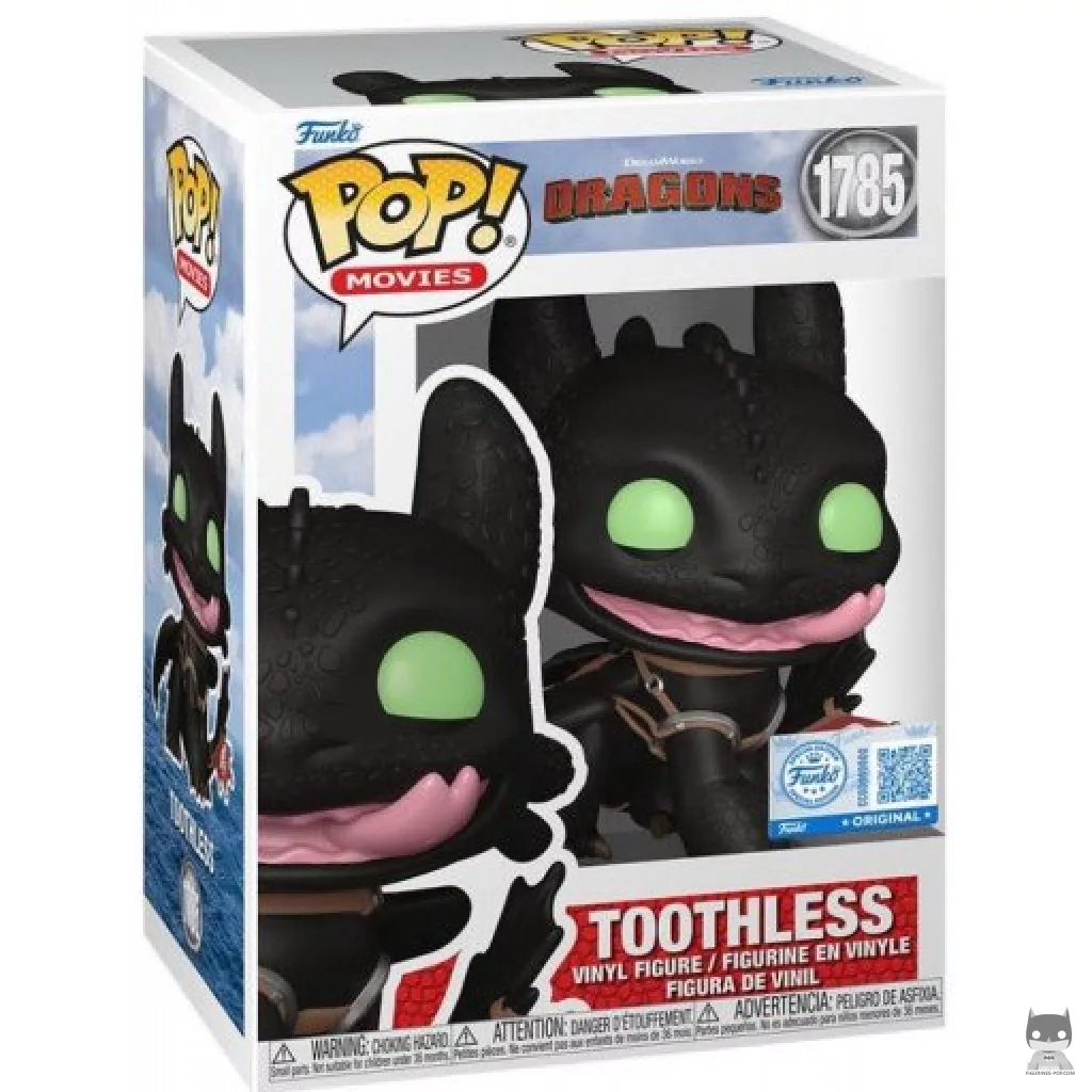 Toothless Funko Pop! figure in its box