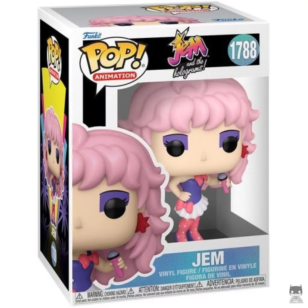 Jem Funko Pop! figure in its box