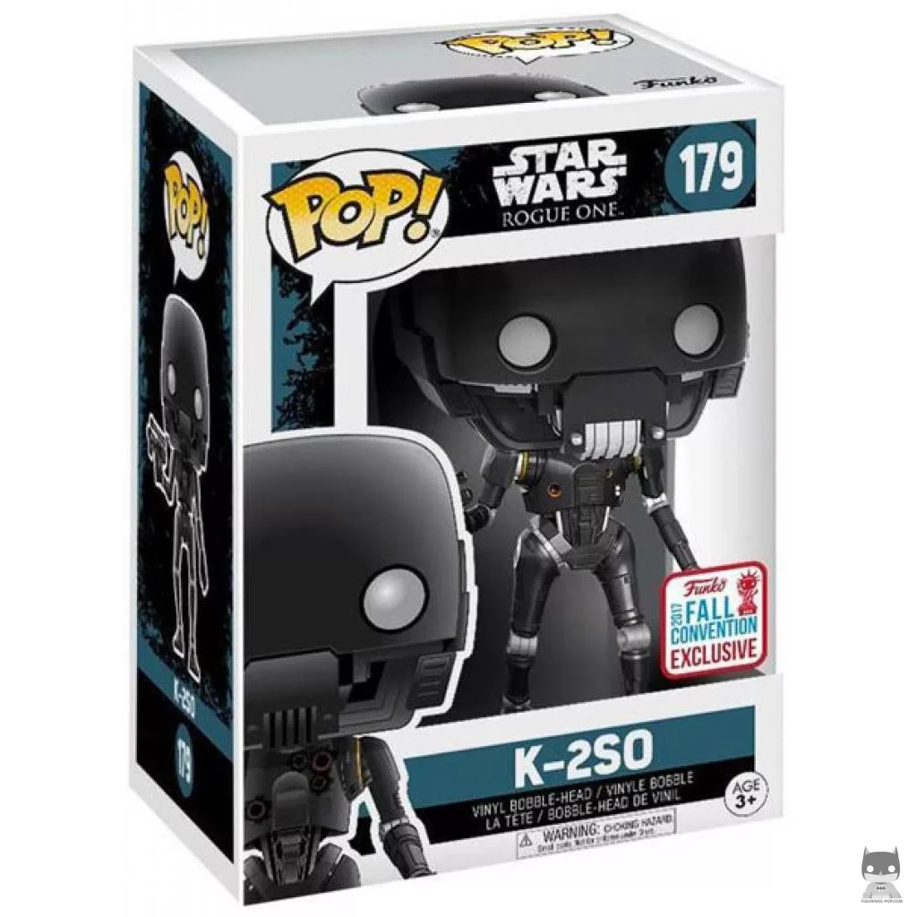 K-2SO Battle Damaged Funko Pop! figure in its box