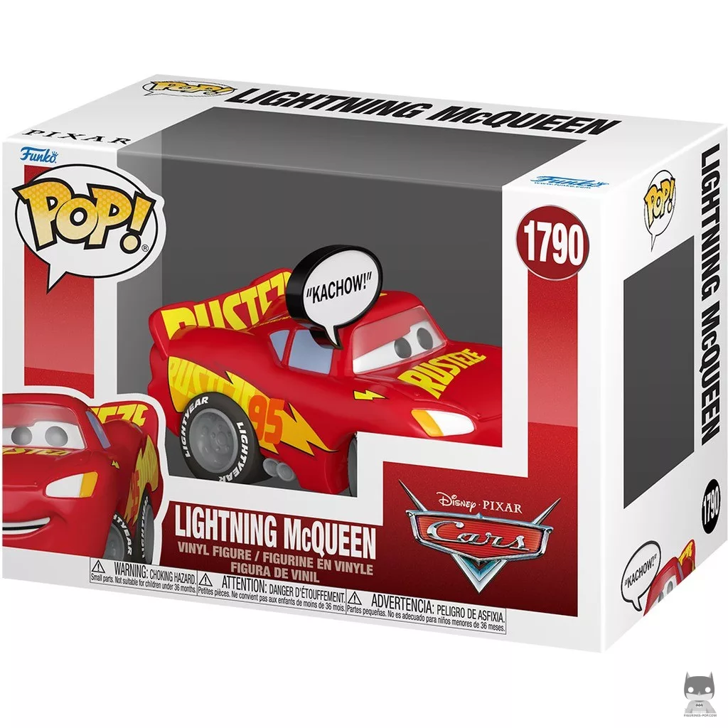 Lightning McQueen (Kachow!) Funko Pop! figure in its box
