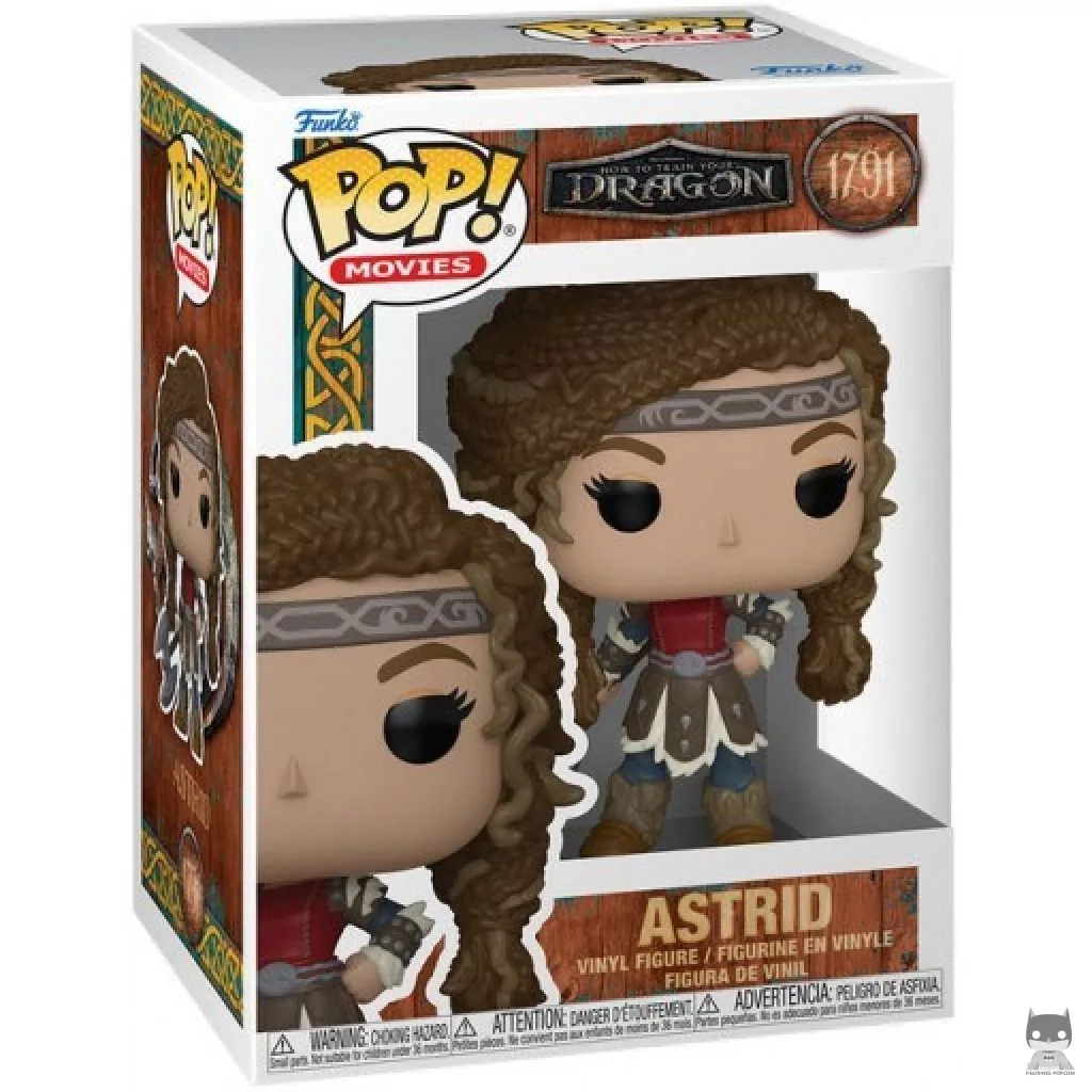 Astrid Funko Pop! figure in its box