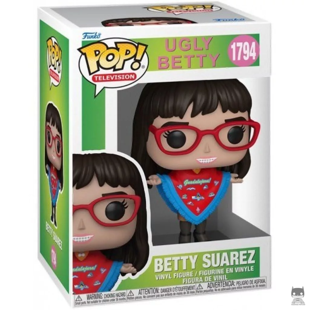 Betty Suarez Funko Pop! figure in its box