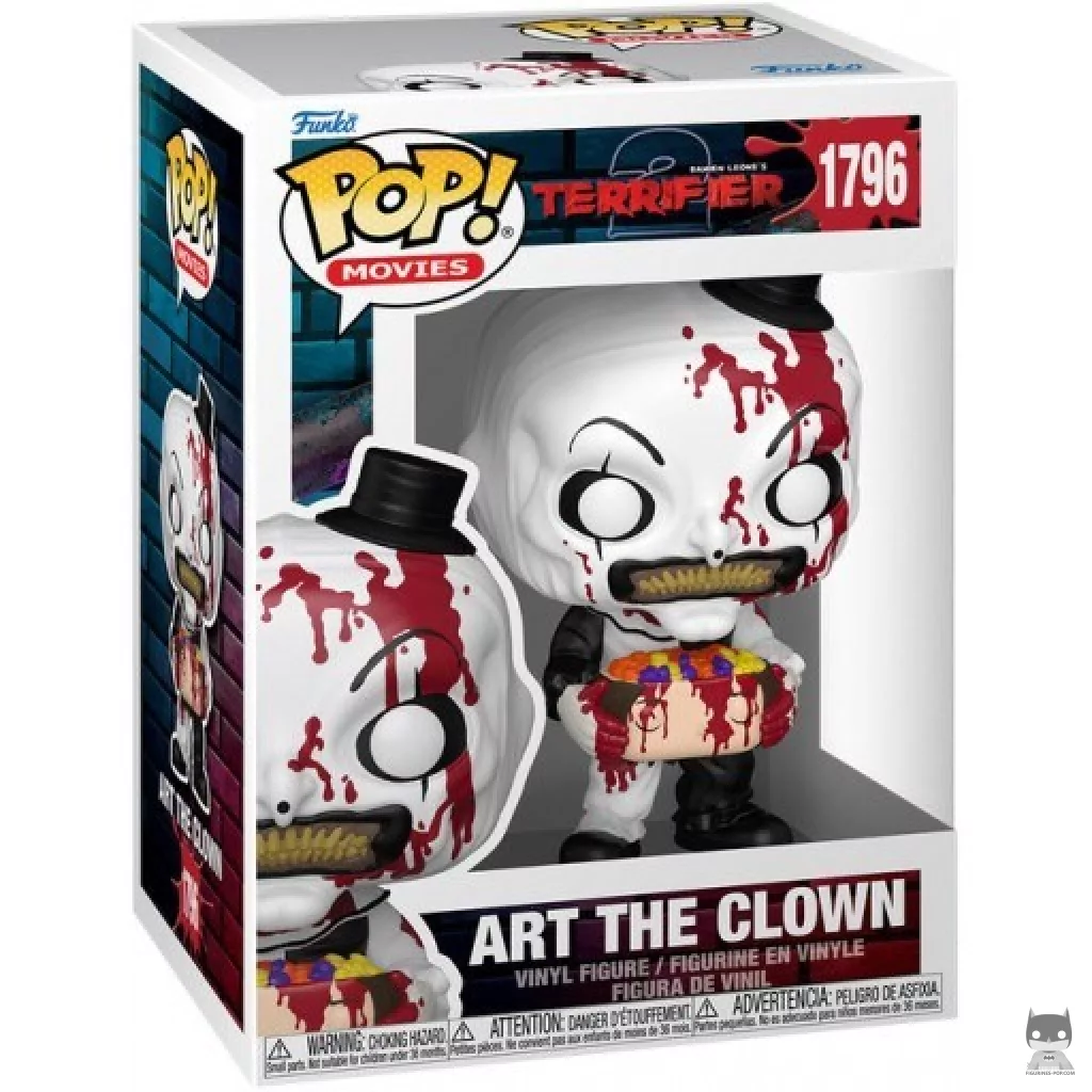Art the Clown (Bloody) Funko Pop! figure in its box