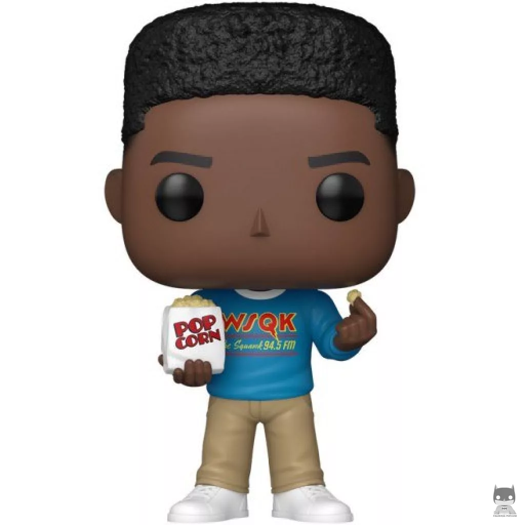 Lucas Sinclair with Popcorn Funko Pop! figure (Stranger Things)