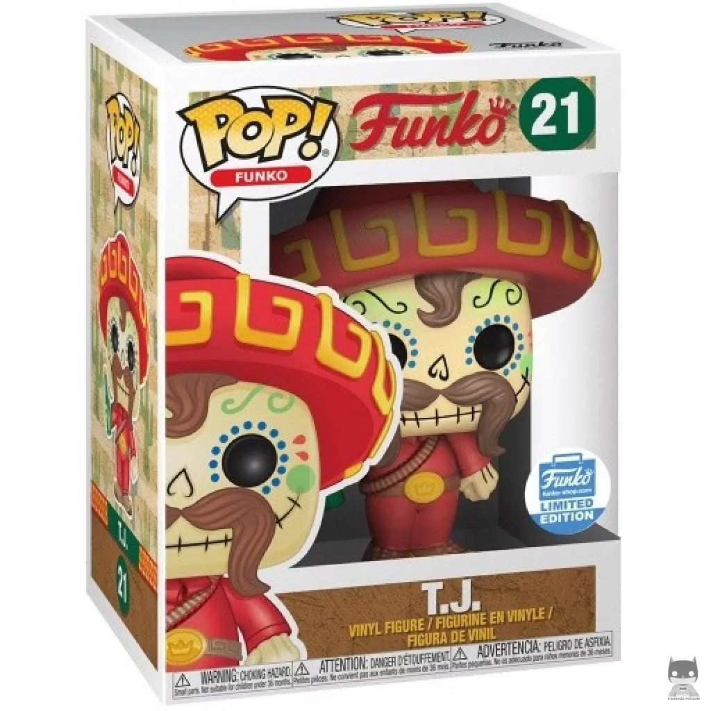 TJ Funko Pop! figure in its box