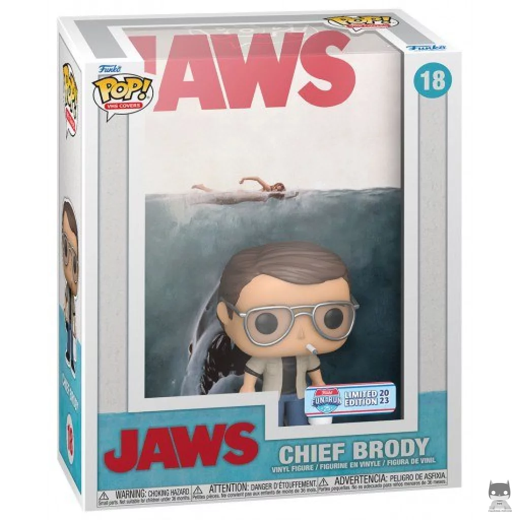 Chief Brody (Jaws) Funko Pop! figure in its box