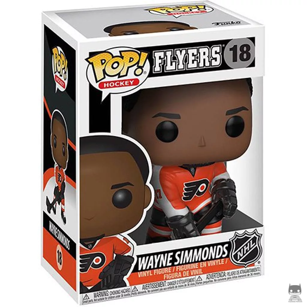 Wayne Simmonds Funko Pop! figure in its box