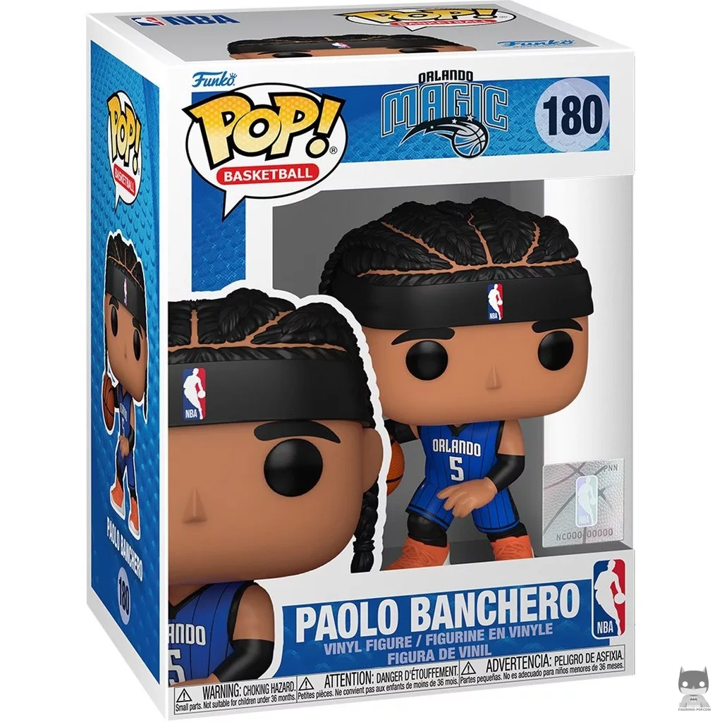 Paolo Banchero Funko Pop! figure in its box