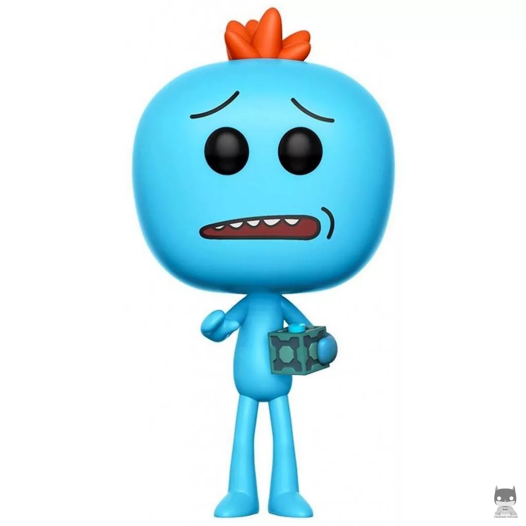Mr. Meeseeks with Meeseeks Box Funko Pop! figure (Rick and Morty)