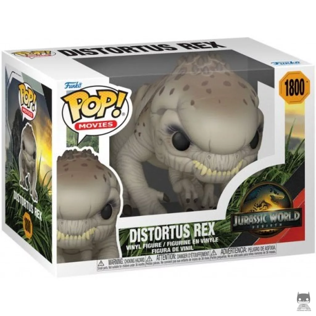 Distortus Rex Funko Pop! figure in its box