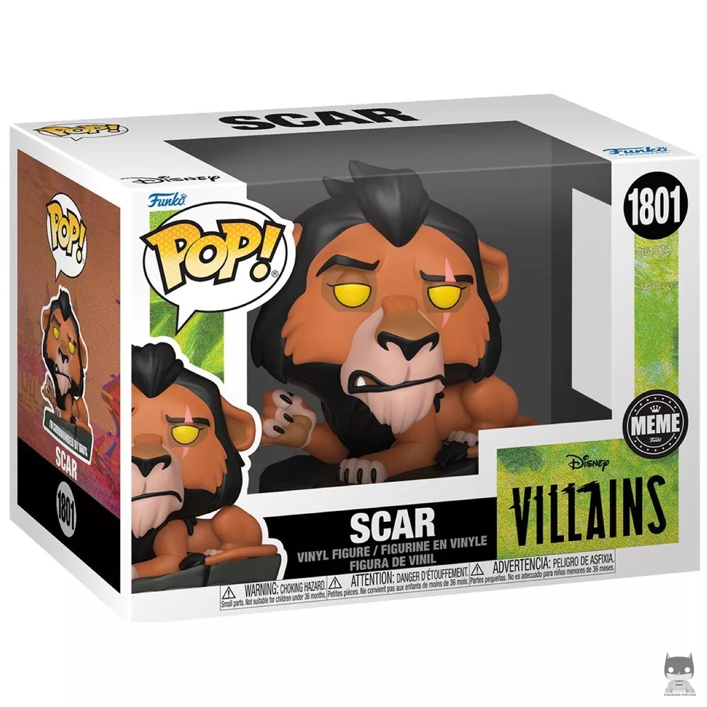 Scar (Meme) "I'm surrounded by idiots" Funko Pop! figure in its box