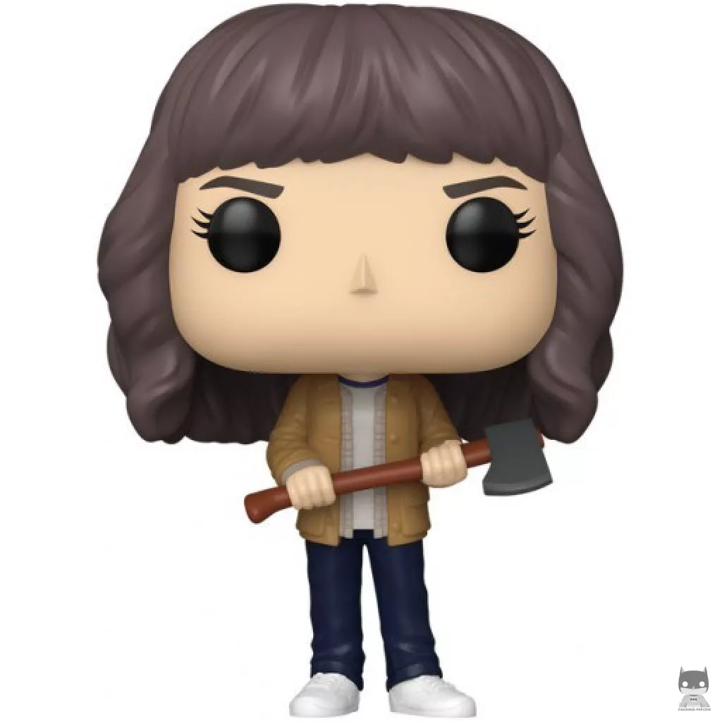 Joyce Byers with Axe Funko Pop! figure (Stranger Things)