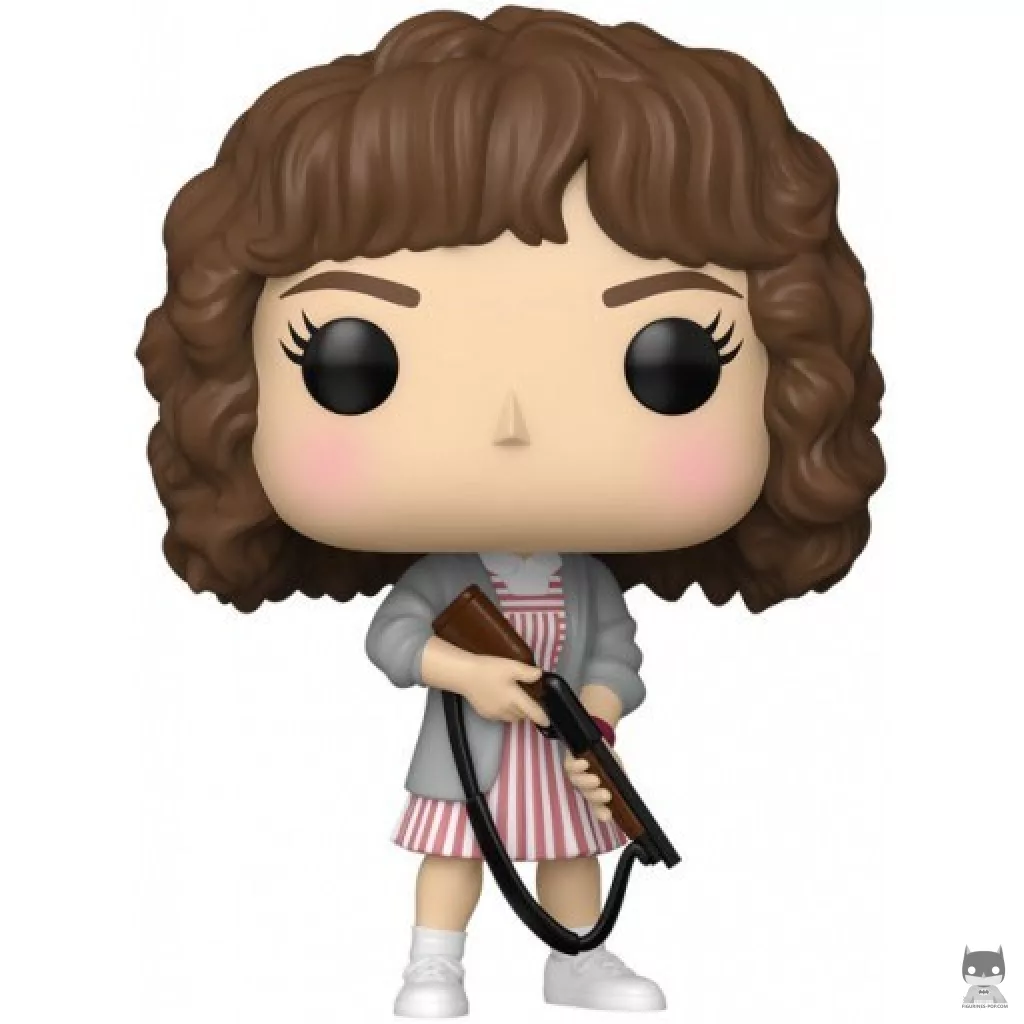 Nancy Wheeler with Shotgun Funko Pop! figure (Stranger Things)