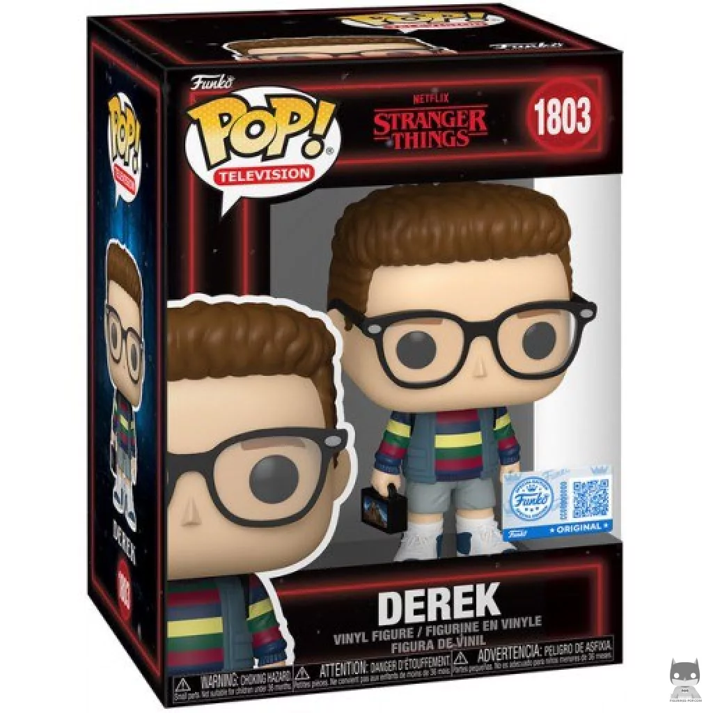 Derek Turnbow Funko Pop! figure in its box