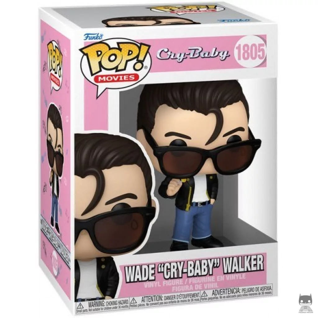 Wade "Cry-Baby" Walker Funko Pop! figure in its box
