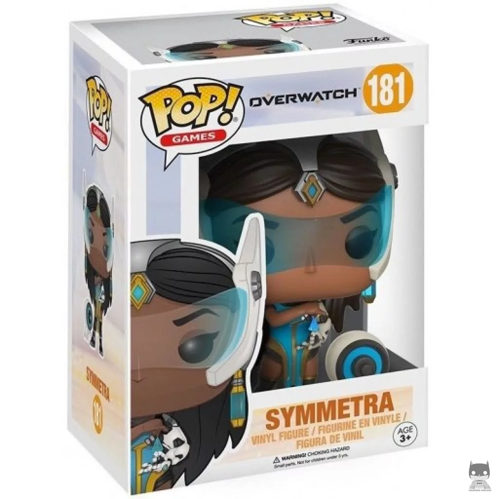 Symmetra Funko Pop! figure in its box