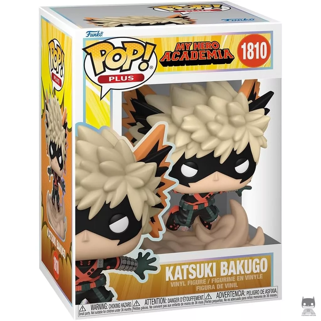 Katsuki Bakugo Funko Pop! figure in its box