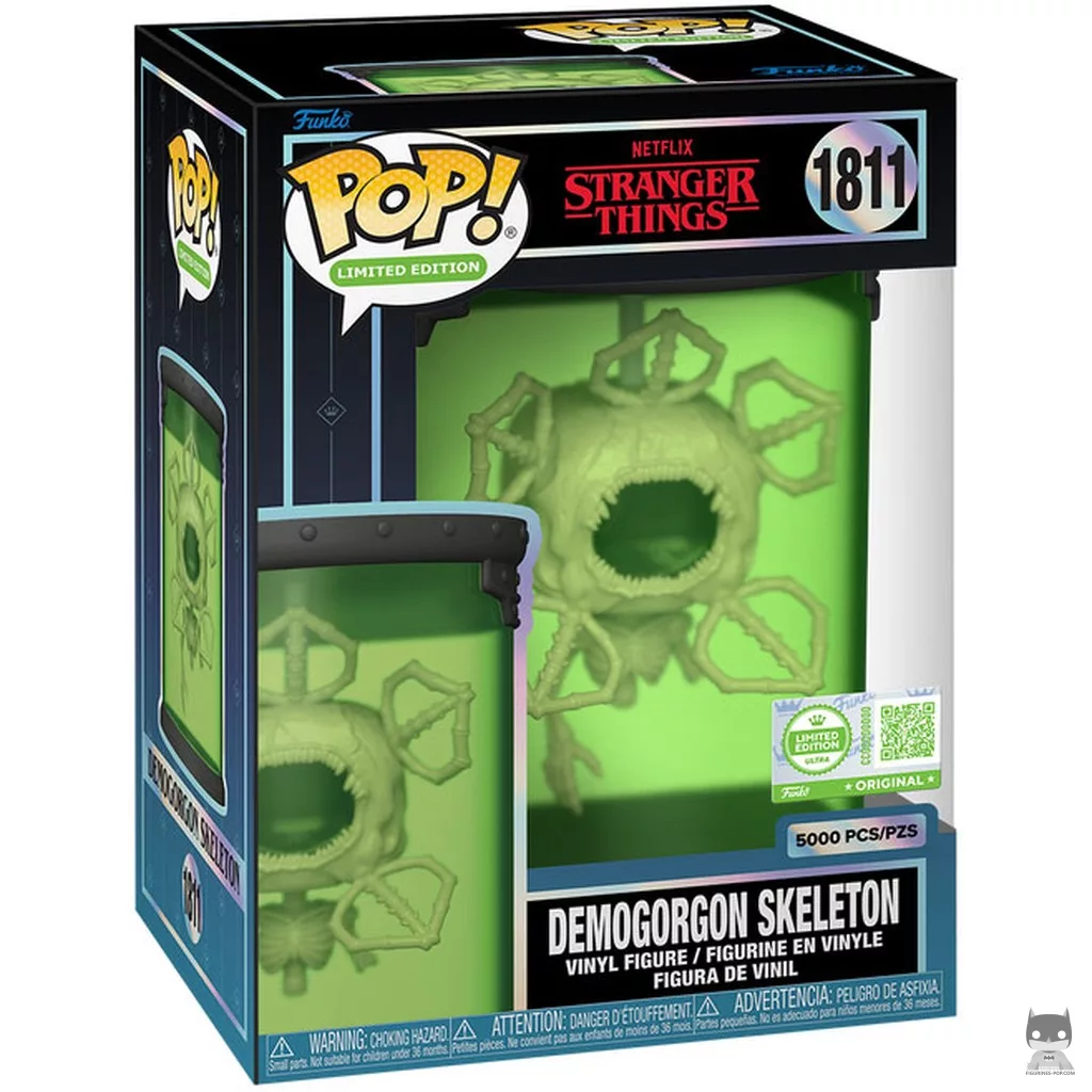 Demogorgon Skeleton Funko Pop! figure in its box