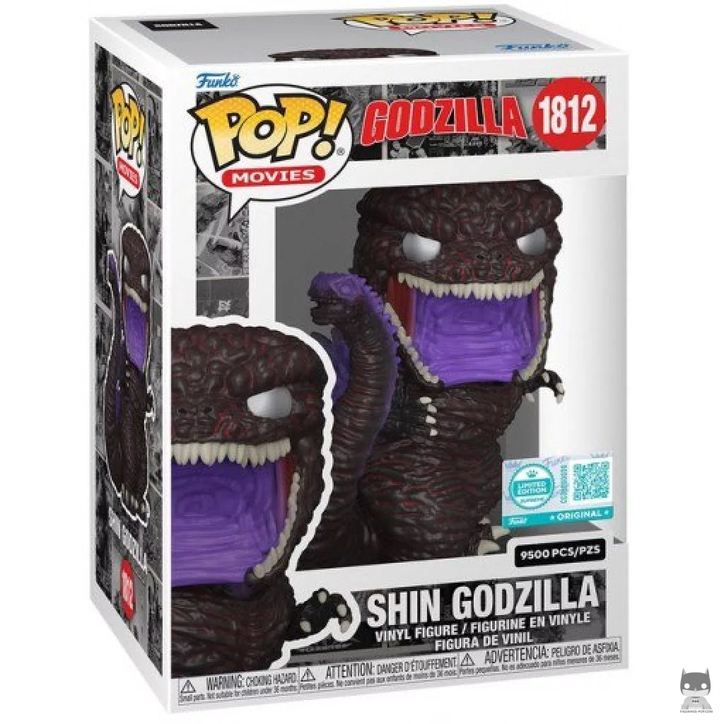 Shin Godzilla Funko Pop! figure in its box