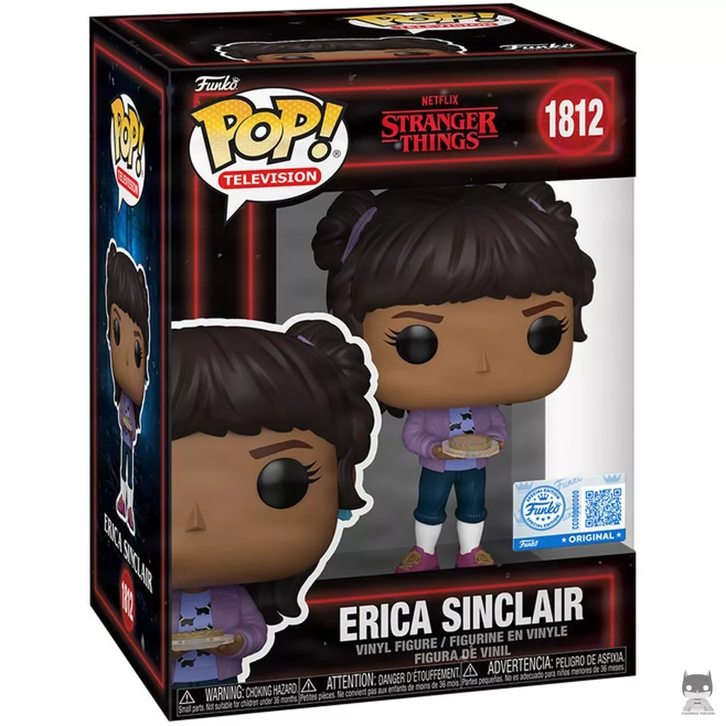 Erica Sinclair Funko Pop! figure in its box