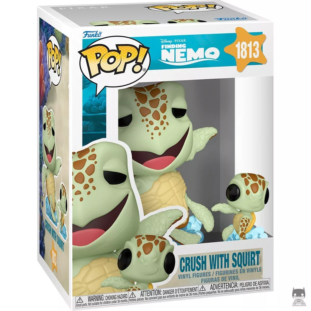 Crush with Squirt Funko Pop! figure in its box