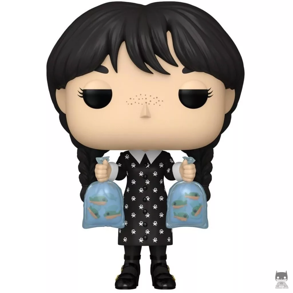 Wednesday Addams (with Piranha) Funko Pop! figure (Wednesday)