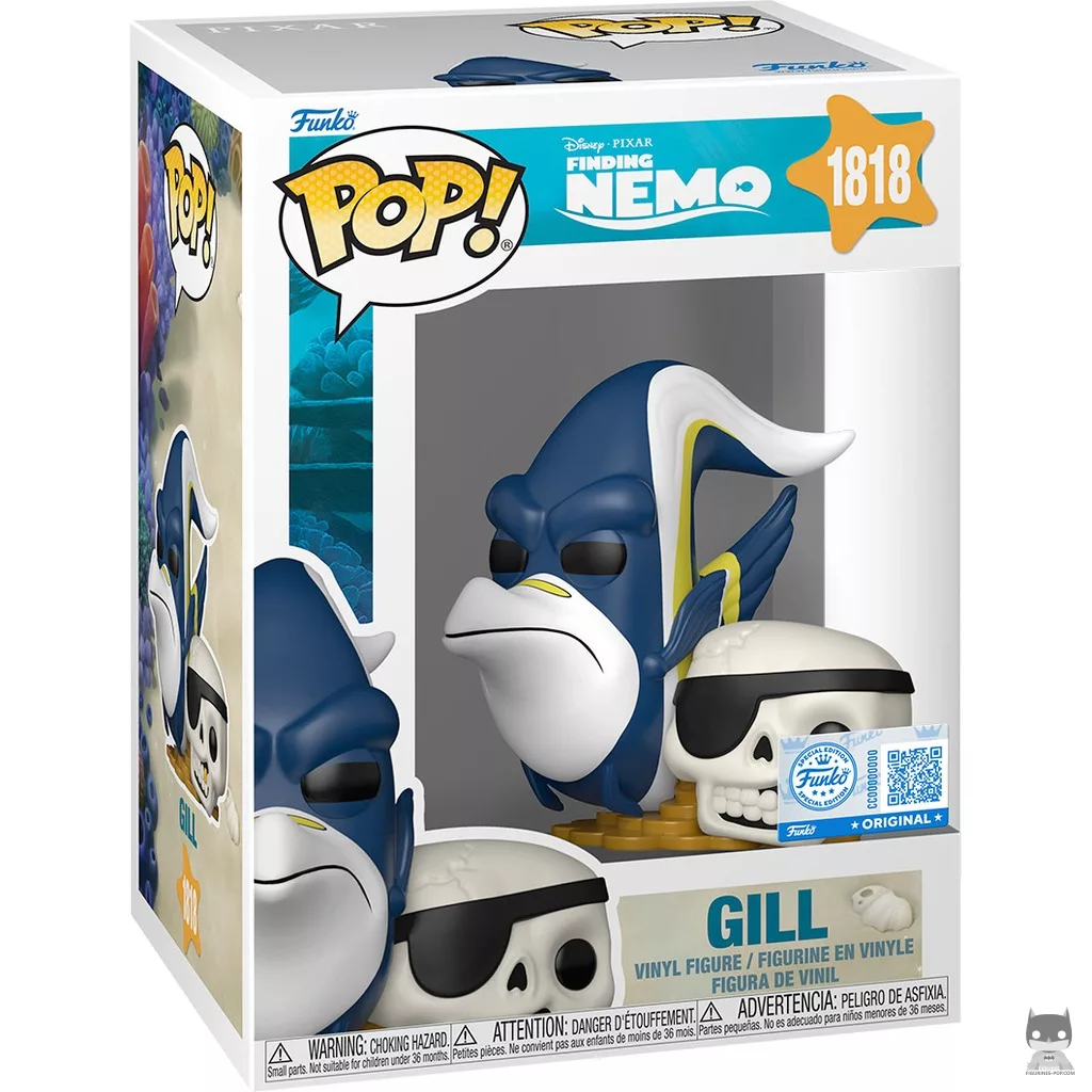Gill Funko Pop! figure in its box