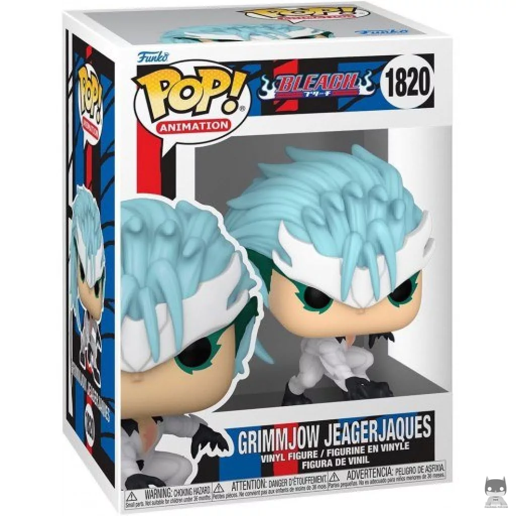 Grimmjow Jaggerjack Funko Pop! figure in its box