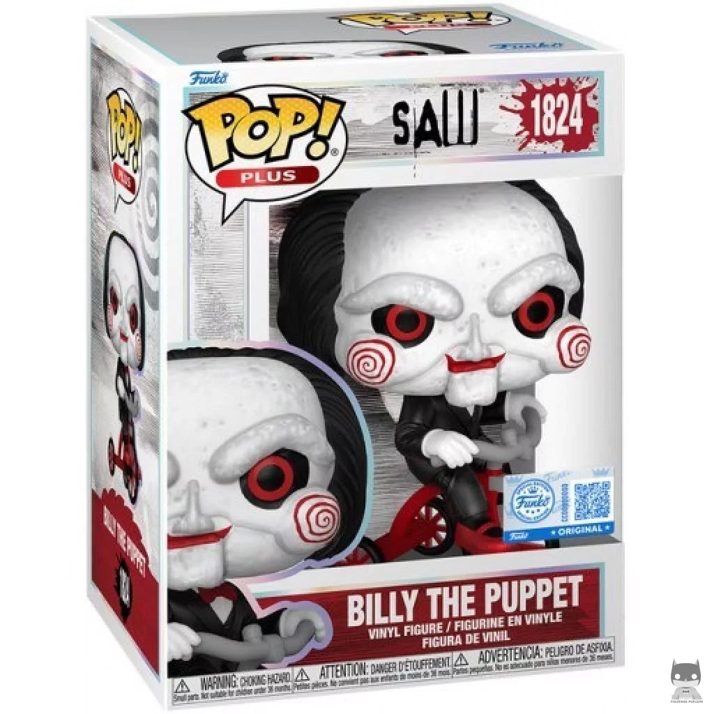 Billy the Puppet Funko Pop! figure in its box