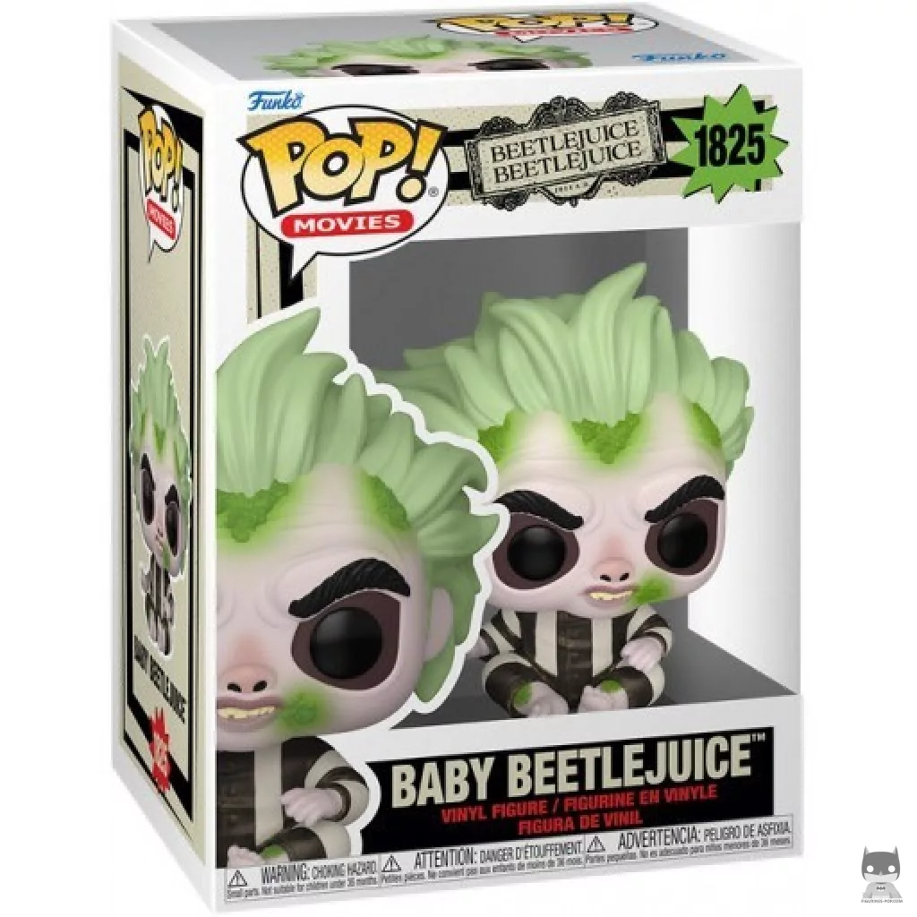 Baby Beetlejuice Funko Pop! figure in its box