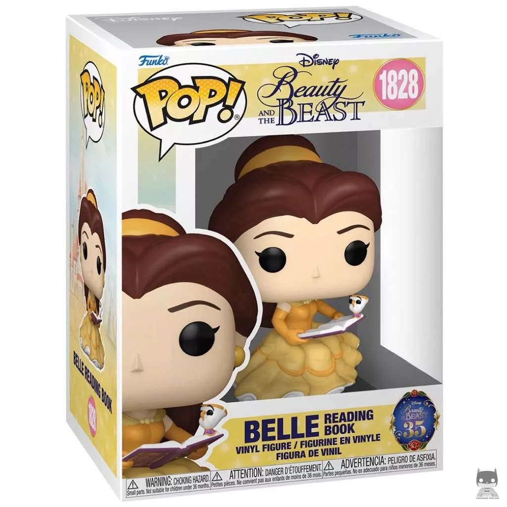 Belle Reading a Book Funko Pop! figure in its box