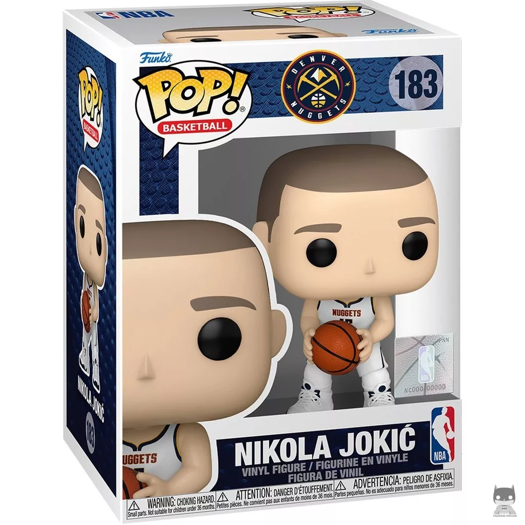 Nikola Jokic Funko Pop! figure in its box