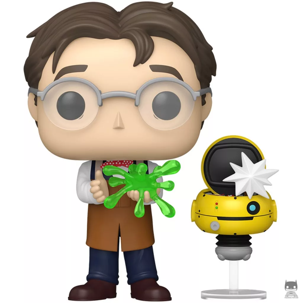 Professor Philip Brainard with Weebo (Chase) Funko Pop! figure (Flubber)