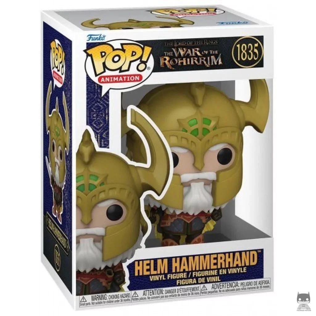 Helm Hammerhand Funko Pop! figure in its box