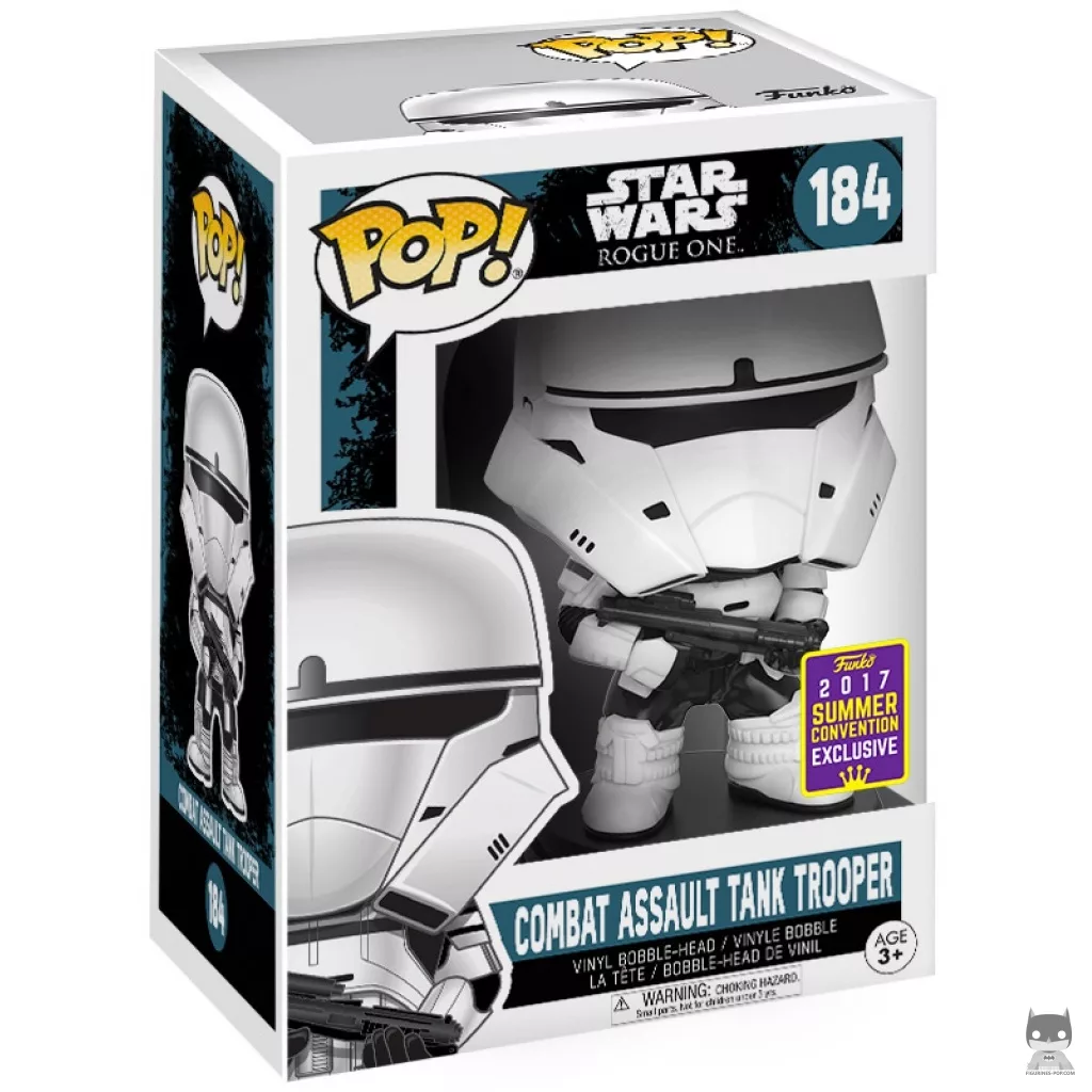 Combat Assault Tank Trooper Funko Pop! figure in its box
