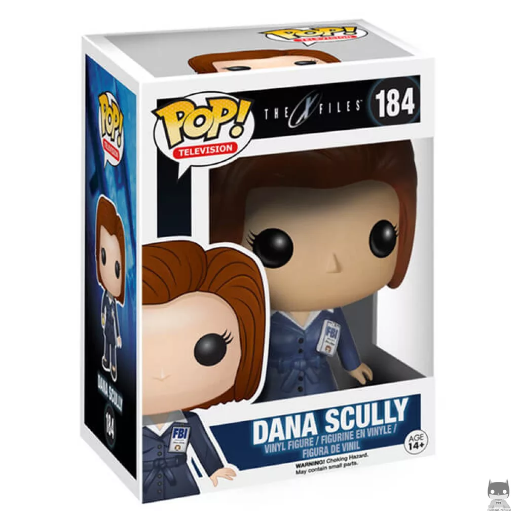 Dana Scully Funko Pop! figure in its box
