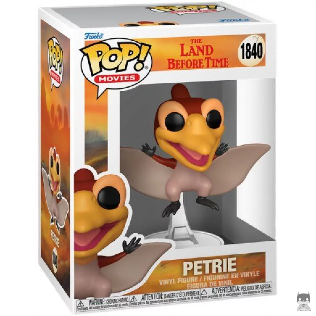 Petrie Funko Pop! figure in its box